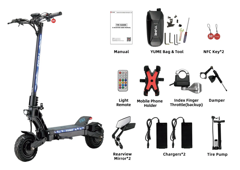 Yume Hawk Electric Scooter
